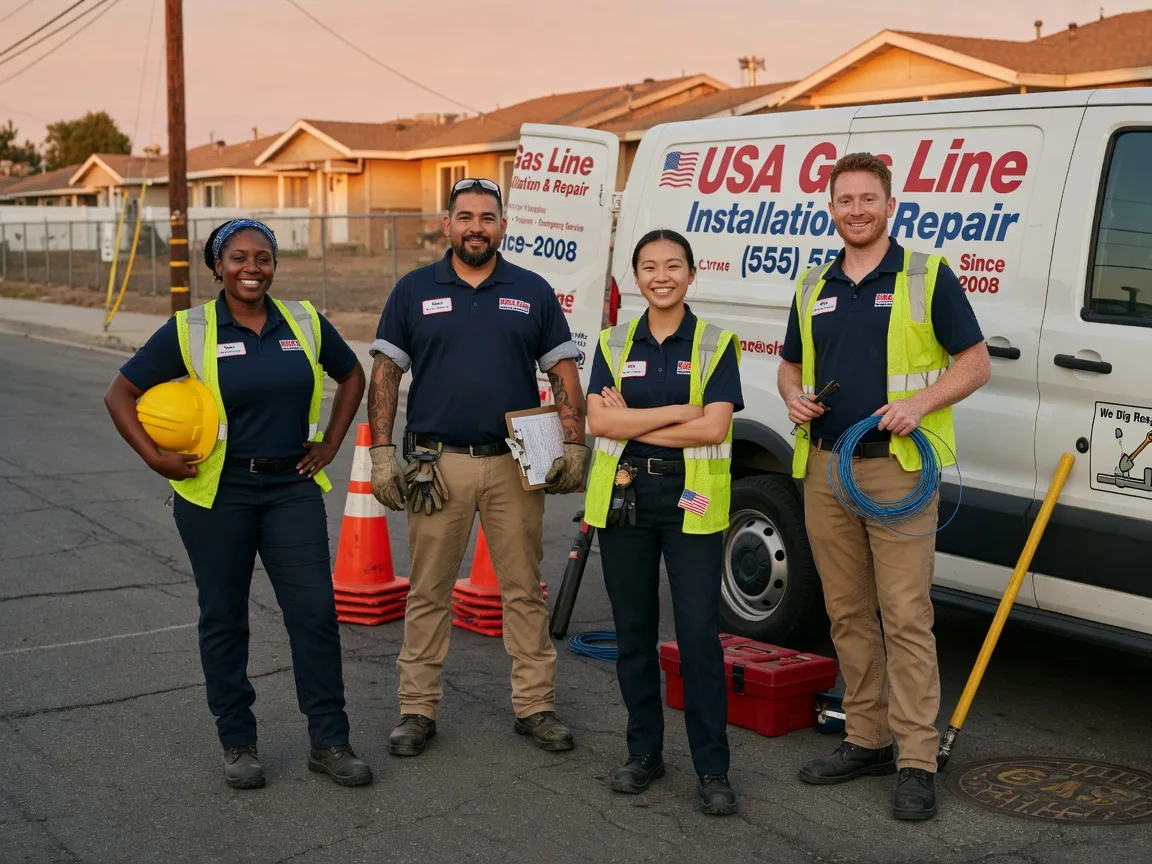 Gas Line Installation company in Campbellsburg, IN